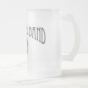 Cristal Esmerilado Taza de cerveza helada