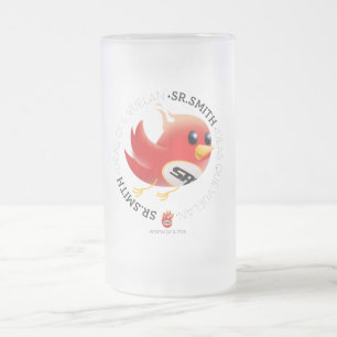 Cristal Esmerilado Taza de cerveza helada Smith´s de Señor