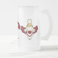 Taza de cerveza helada Triple Clown