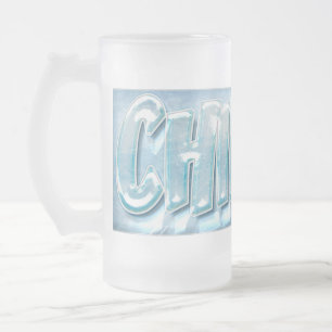 Cristal Esmerilado Taza de Chillin