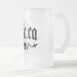 Cristal Esmerilado Taza de Coldy del hielo