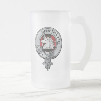 Cristal Esmerilado Taza de Cunningham del clan