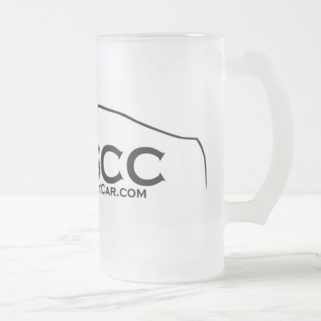 Cristal Esmerilado Taza de CUSCC (Derecha)