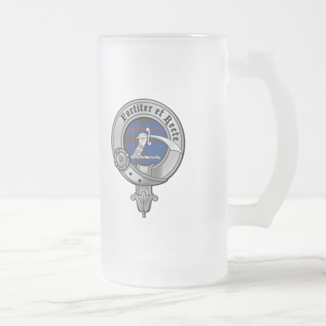 Cristal Esmerilado Taza de Elliot del clan (Derecha)