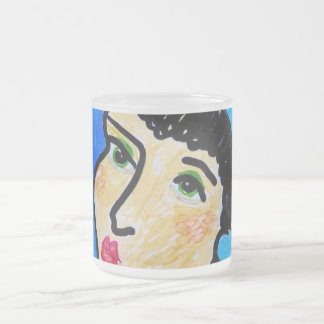 Cristal Esmerilado Taza de Femme Fatale