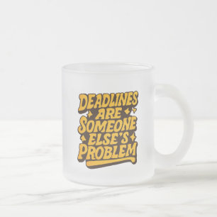 Cristal Esmerilado Taza de Gerente de Oficina Jubilado Regalo de Jubi