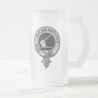 Cristal Esmerilado Taza de Gunn del clan