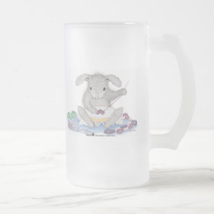 Cristal Esmerilado Taza de HappyHoppers®