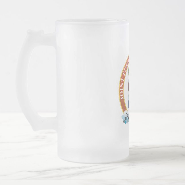 Cristal Esmerilado Taza de JFSC (Izquierda)