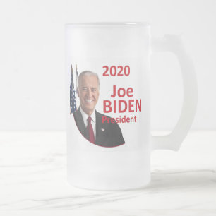 Cristal Esmerilado Taza de Joe Biden 2020