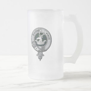 Cristal Esmerilado Taza de Keith del clan