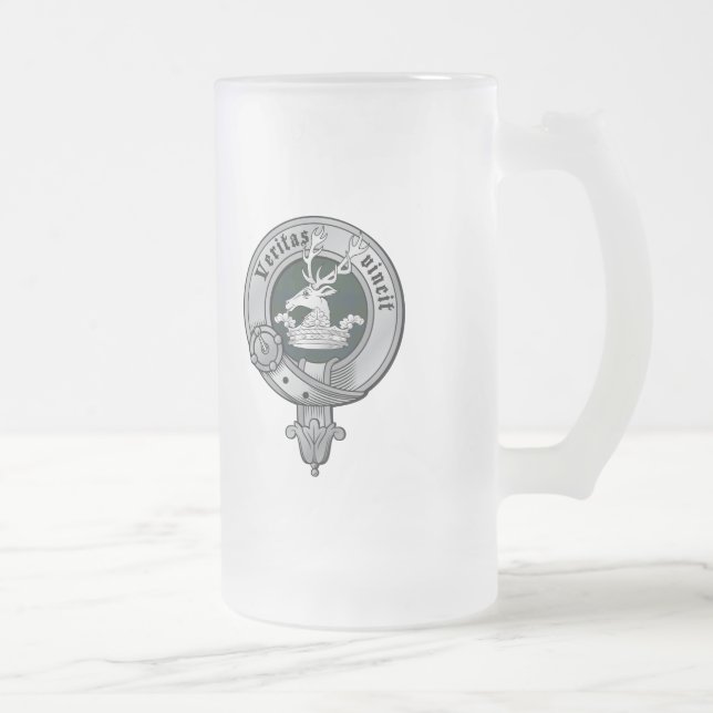 Cristal Esmerilado Taza de Keith del clan (Derecha)