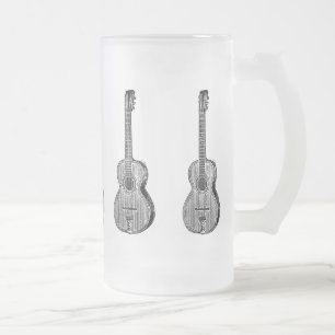 Cristal Esmerilado taza de la acústica