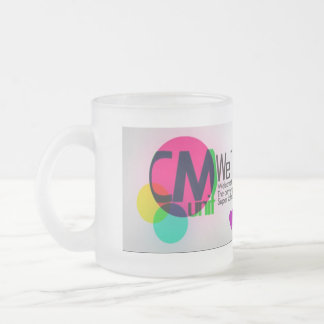 Cristal Esmerilado Taza de la Cm-Unidad