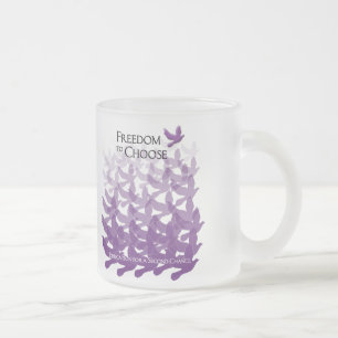 Cristal Esmerilado Taza de la iluminación