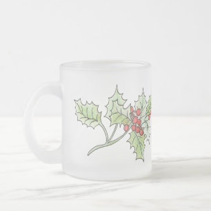 Cristal Esmerilado Taza de la yema