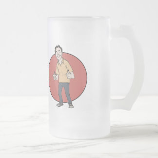 Cristal Esmerilado Taza de los colectores del GP de Johnny