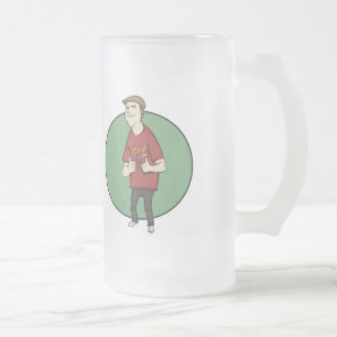 Cristal Esmerilado Taza de los colectores del GP de MikeE