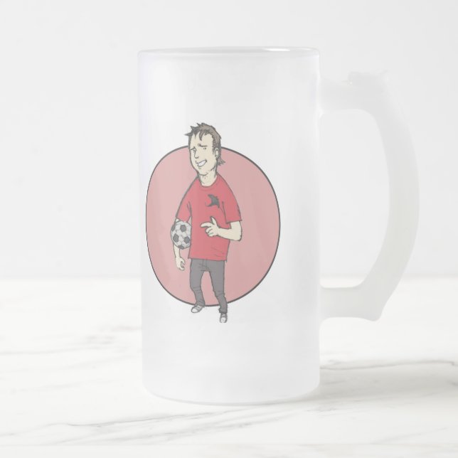 Cristal Esmerilado Taza de los colectores del GP de Ryan (Derecha)