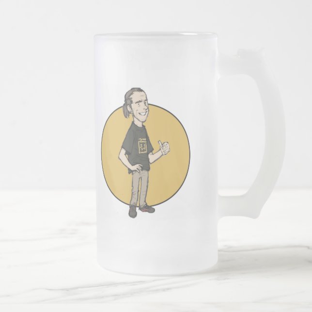 Cristal Esmerilado Taza de los colectores del GP de Simon (Derecha)