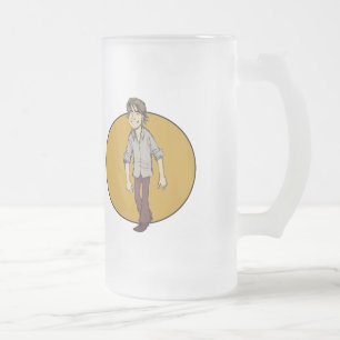 Cristal Esmerilado Taza de los colectores del GP de Tom