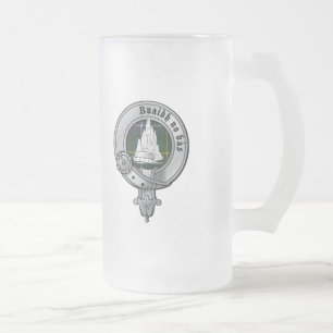Cristal Esmerilado Taza de MacNeil del clan