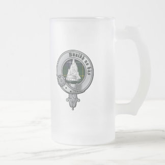 Cristal Esmerilado Taza de MacNeil del clan