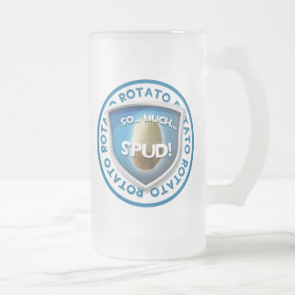 Cristal Esmerilado Taza de Rotato