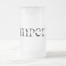 Cristal Esmerilado Taza de Semper Fi