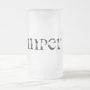 Cristal Esmerilado Taza de Semper Fi