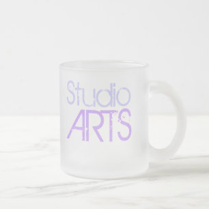 Cristal Esmerilado taza de STUDIO ARTS (vidrio esmerilado)