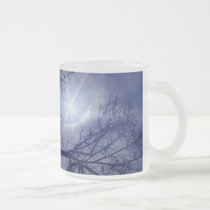 Cristal Esmerilado Taza de SunTree