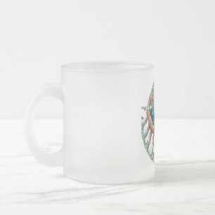 Cristal Esmerilado Taza de vidrio esmerilado, 300 ml