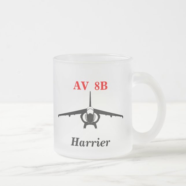 Cristal Esmerilado Taza de VMFA 231 (Derecha)