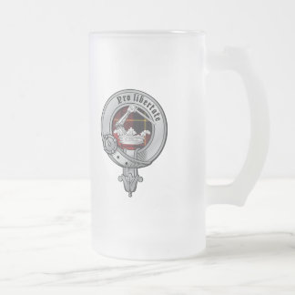 Cristal Esmerilado Taza de Wallace del clan
