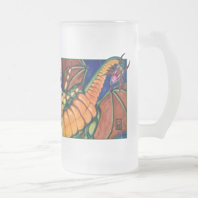 Cristal Esmerilado Taza del dragón de Shivan (Derecha)