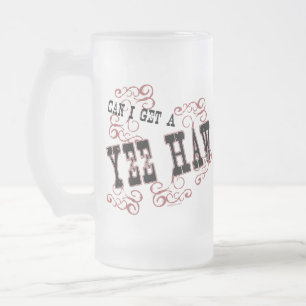 Cristal Esmerilado Taza del Haw de Yee