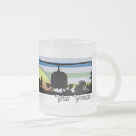 Cristal Esmerilado Taza del turismo de Val Verde