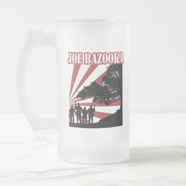 Cristal Esmerilado Taza escarchada de JB (Izquierda)