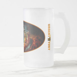 Cristal Esmerilado Taza escarchada de los jinetes