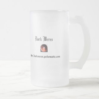 Cristal Esmerilado Taza gigante oficial oscura de Weres