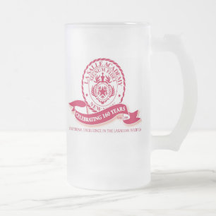 Cristal Esmerilado Taza helada academia de Lasalle