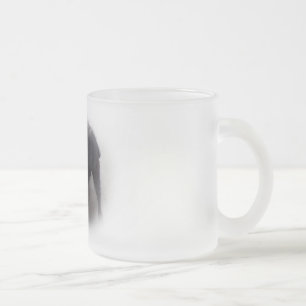 Cristal Esmerilado Taza helada búfalo salvaje de Coffe