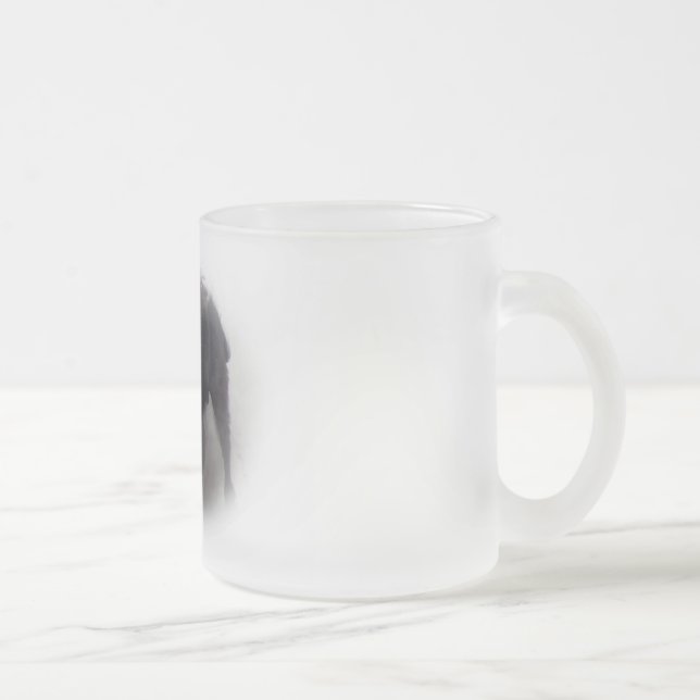 Cristal Esmerilado Taza helada búfalo salvaje de Coffe (Derecha)