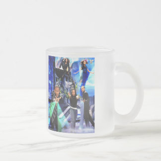 Cristal Esmerilado Taza helada de la "génesis" de Javier