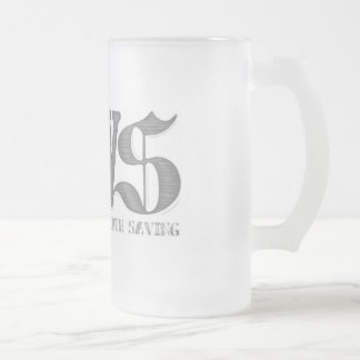 Cristal Esmerilado Taza helada de SwS