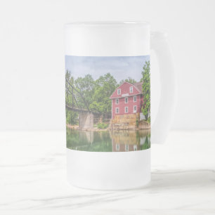 Cristal Esmerilado Taza Helada de Verano en War Eagle Mill