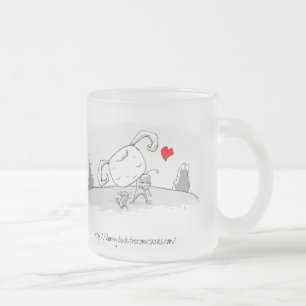 Cristal Esmerilado Taza helada diodo de Danny