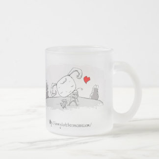 Cristal Esmerilado Taza helada diodo de Danny
