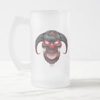 Cristal Esmerilado Taza helada - el cráneo de Oran'Thul